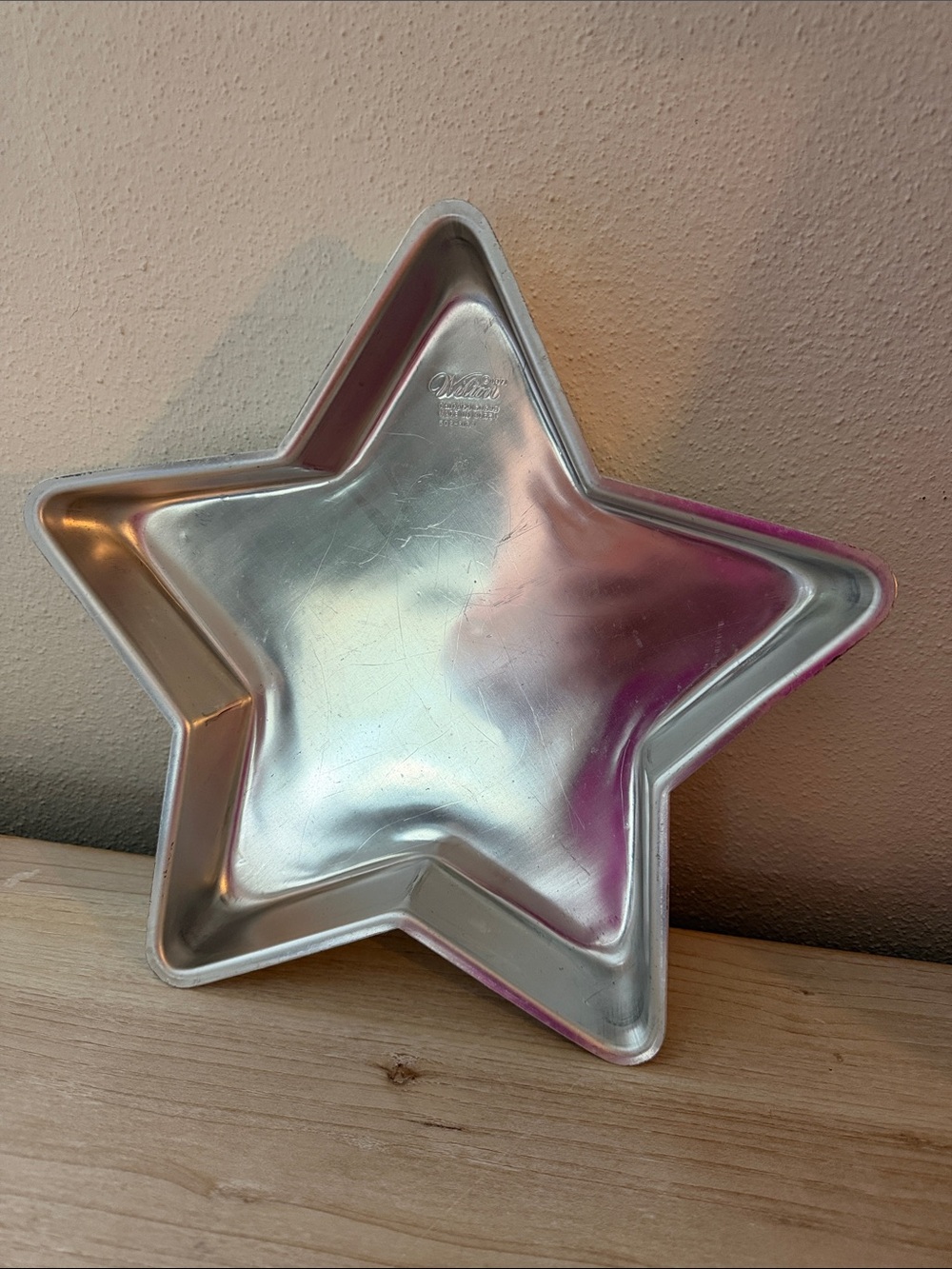 1971 Wilton Silver Star-Shaped Cake Pan